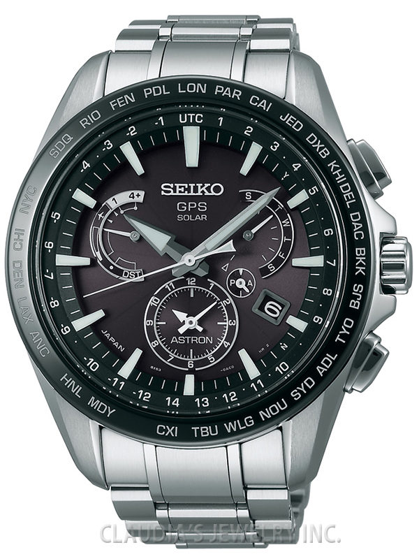 SEIKO ASTRON GPS SOLAR DUAL TIME SSE077