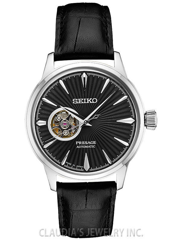SEIKO PRESAGE AUTOMATIC LEATHER STRAP SSA359