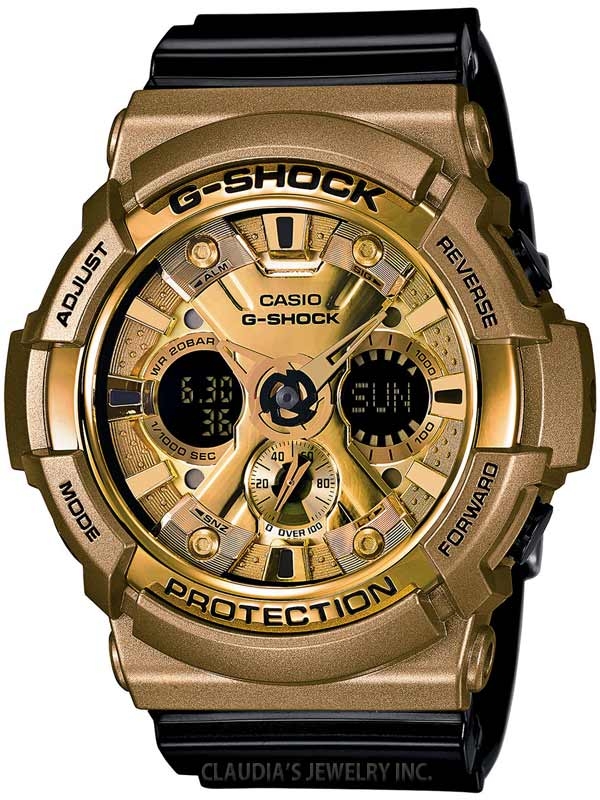G-SHOCK MEN’S ANALOG DIGITAL CLASSIC SERIES GA200GD-9B2