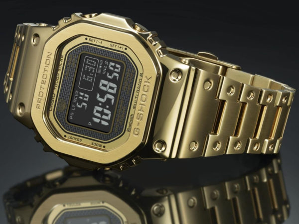 G-SHOCK FULL METAL GOLD-TONE BLUETOOTH GMW-B5000GD-9CR - Image 4