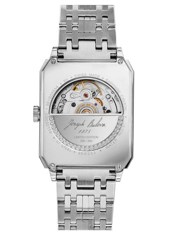 JOSEPH BULOVA BRETON LIMITED EDITION SWISS AUTOMATIC 96B333 - Image 4