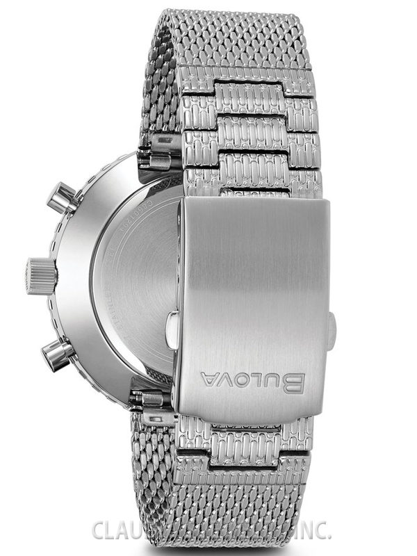 BULOVA MEN'S SPECIAL EDITION CHRONOGRAPH BLUE-WHITE DIAL 96K101 - Image 4