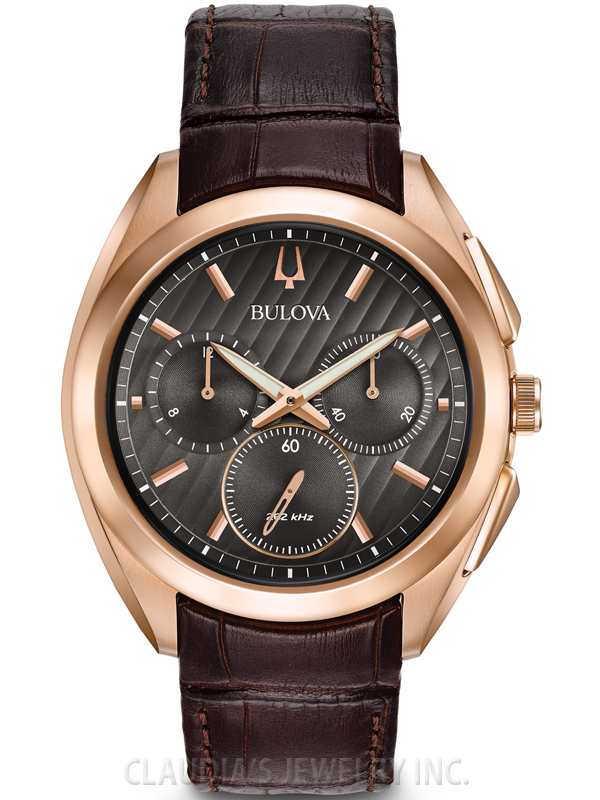 MEN'S BULOVA CURV CHRONOGRAPH WATCH 97A124