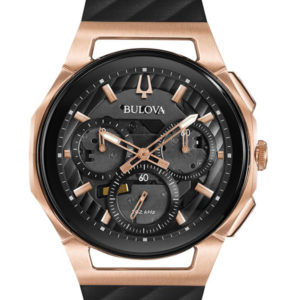 MEN'S BULOVA CURV CHRONOGRAPH WATCH 98A185
