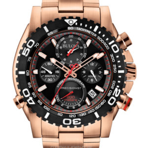 MEN'S BULOVA PRECISIONIST ROSE GOLD 98B213