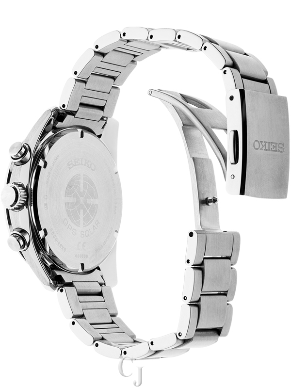 SEIKO ASTRON GPS SOLAR BLACK DIAL DUAL-TIME SSH021 - Image 4