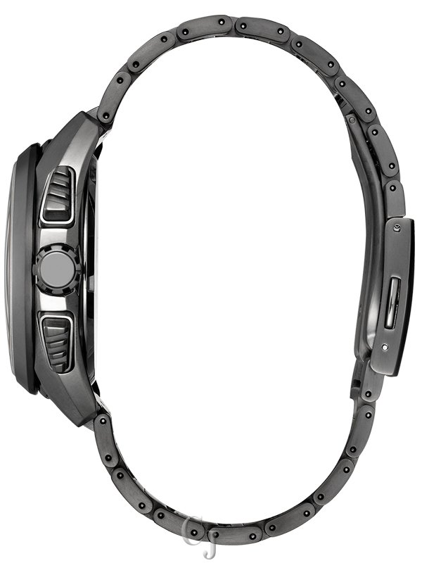 SEIKO ASTRON GPS SOLAR BLACK TITANIUM DIAL DUAL-TIME SSH069 - Image 2