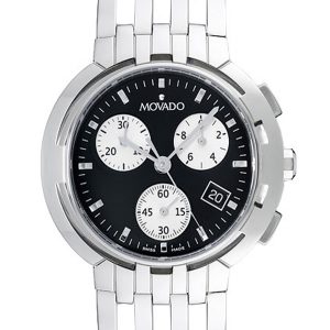 MOVADO MEN'S ESPERANZA BLACK DIAL CHRONOGRAPH 0605765