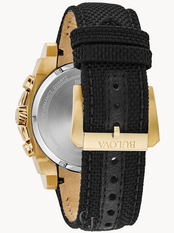 MEN’S BULOVA PRECISIONIST GOLD-TONE STAINLESS STEEL 97B178