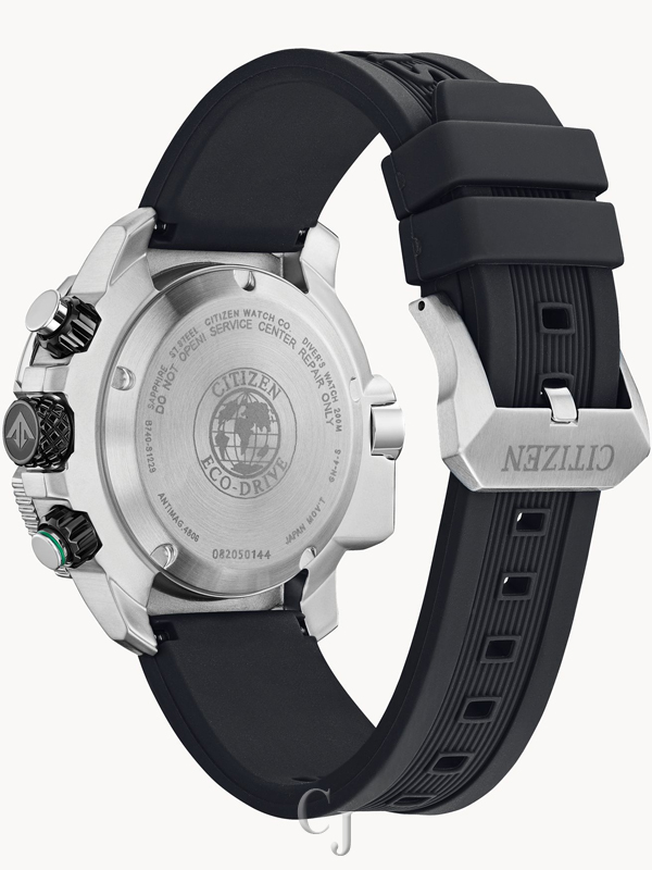 CITIZEN ECO DRIVE PROMASTER AQUALAND BLACK DIAL BJ2168-01E - Image 4