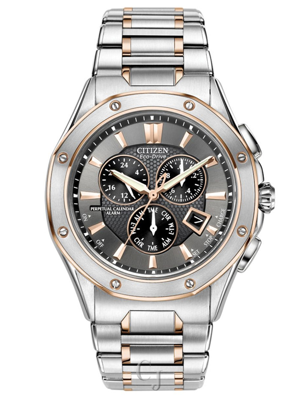 CITIZEN OCTAVIA GREY DIAL WATCH BL5466-54H - Claudias Jewelry Inc