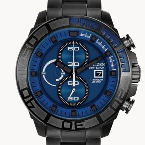 CITIZEN ECO-DRIVE BRYCEN BLUE DIAL MEN’S WATCH CA0525-50L