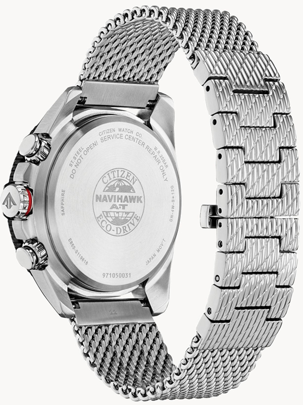 CITIZEN PROMASTER NAVIHAWK A-T BLACK DIAL WATCH CB5840-59E