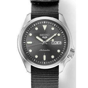 SEIKO 5 SPORTS GRAY DIAL MEN’S WATCH SRPE61