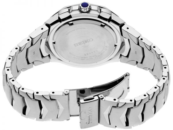 SEIKO COUTURA QUARTZ CHRONOGRAPH BLUE DIAL SRWZ21 - Image 3