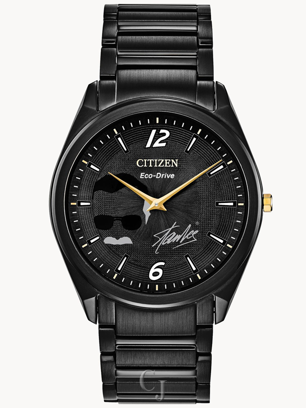 CITIZEN STAN LEE BLACK DIAL MEN’S WATCH AR3077-56W