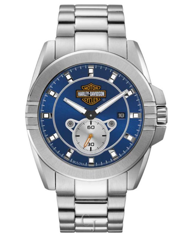 MEN'S BULOVA HARLEY-DAVIDSON BAR & SHEILD WATCH 76B183 - Claudias