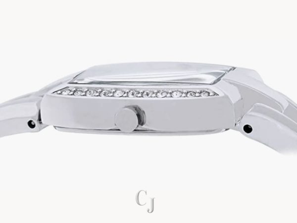 SEIKO CRYSTAL ACCENTED LADIES WATCH SUP083 - Image 4