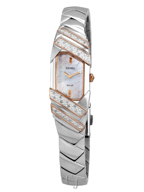 SEIKO TRESSIA DIAMOND SOLAR LADIES WATCH SUP332