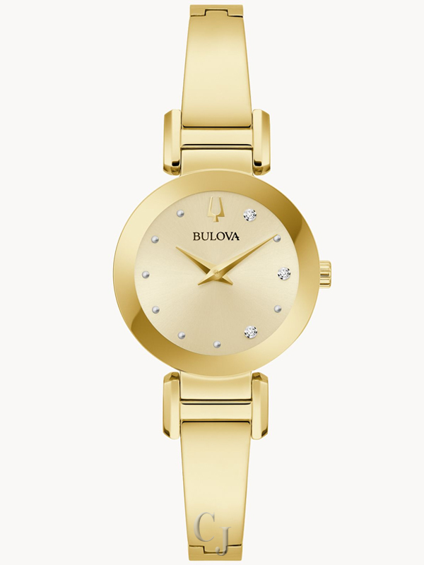 BULOVA MARC ANTHONY CHAMPAGNE DIAL WATCH 97P164