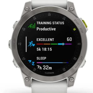 GARMIN EPIX (GEN 2) WHITE TITANIUM SMARTWATCH 010-02582-20