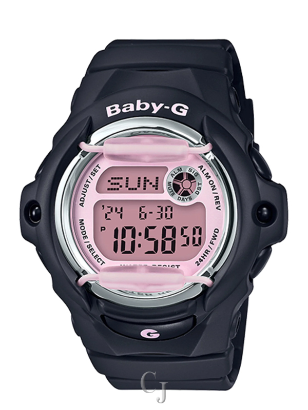 G-SHOCK BABY-G BG-169 SERIES PINK DIAL WOMEN’S WATCH BG169M-1
