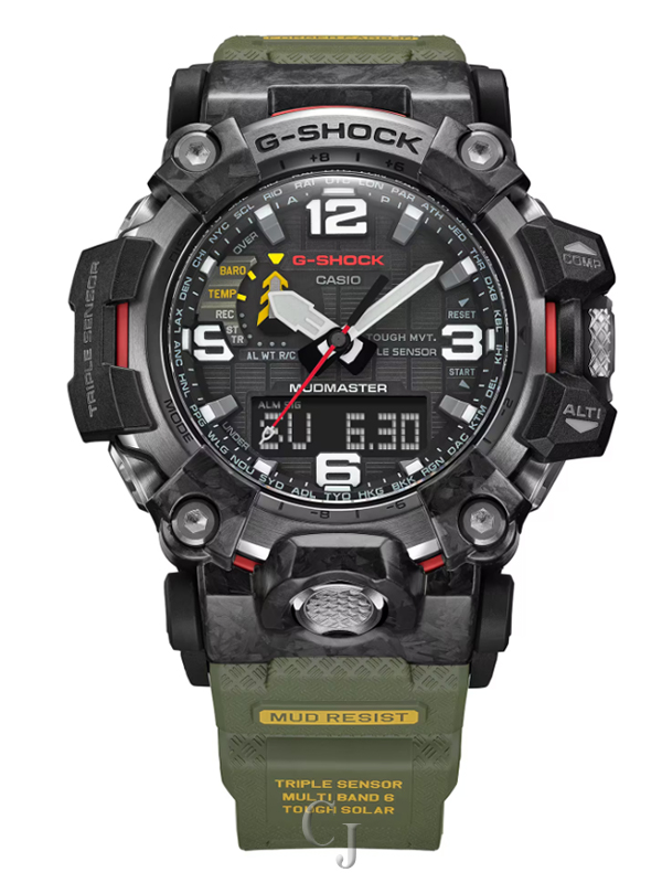 G-SHOCK MASTER OF G-LAND MUDMASTER BLACK DIAL MEN’S WATCH GWG2000-1A3 - Image 5