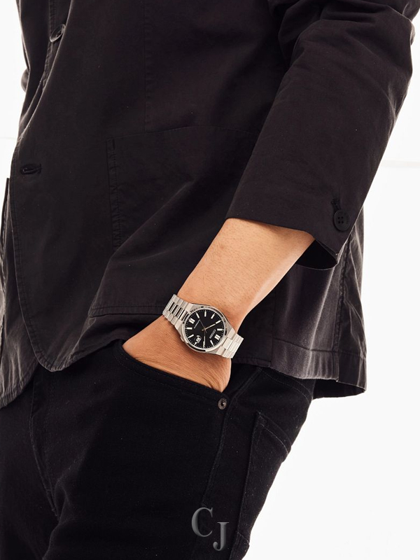 CITIZEN “TSUYOSA” COLLECTION AUTOMATIC BLACK DIAL WATCH NJ0150-56E - Image 6