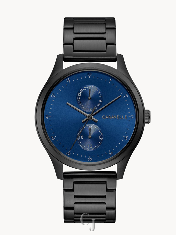 CARAVELLE BY BULOVA MIN MAX BLUE DIAL MEN’S WATCH 45C116