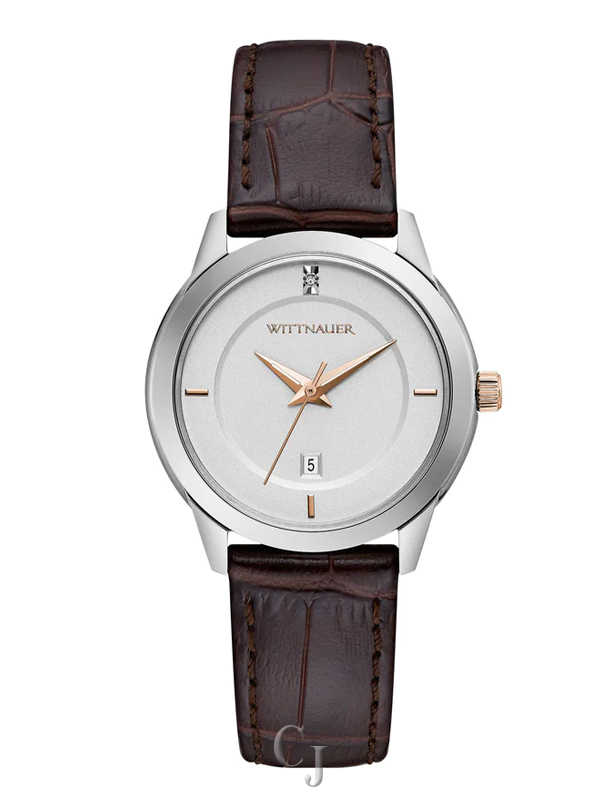 WITTNAUER CONTINENTAL SILVER-WHITE DIAL WOMEN’S WATCH WN2008