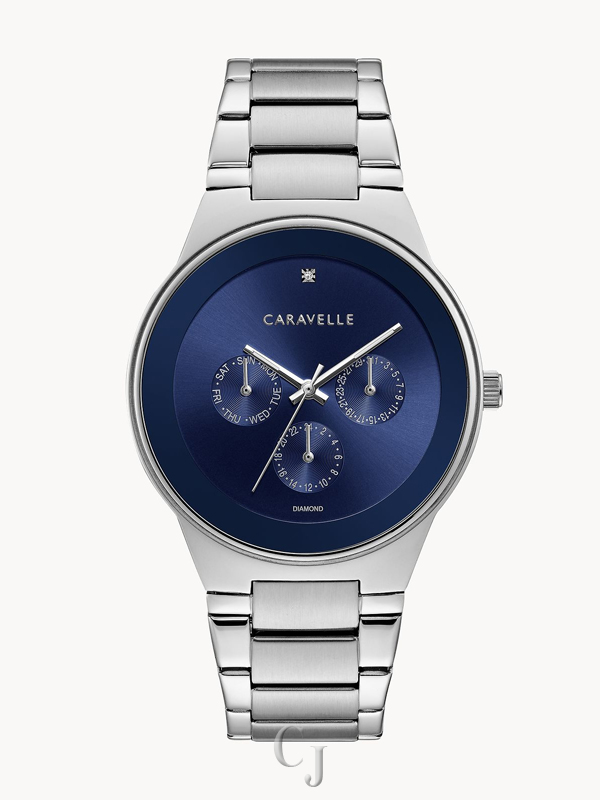 CARAVELLE BY BULOVA MODERN BLUE DIAL MEN’S WATCH 43D107