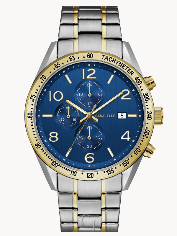 CARAVELLE BY BULOVA SPORT BLUE DIAL MEN’S WATCH 45B152