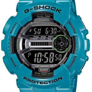 G-SHOCK DIGITAL BLACK DIAL BLUE STRAP WATCH GD110-2