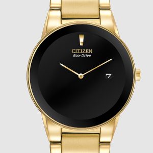 CITIZEN AXIOM ECO-DRIVE BLACK DIAL MEN'S WATCH AU1062-56E