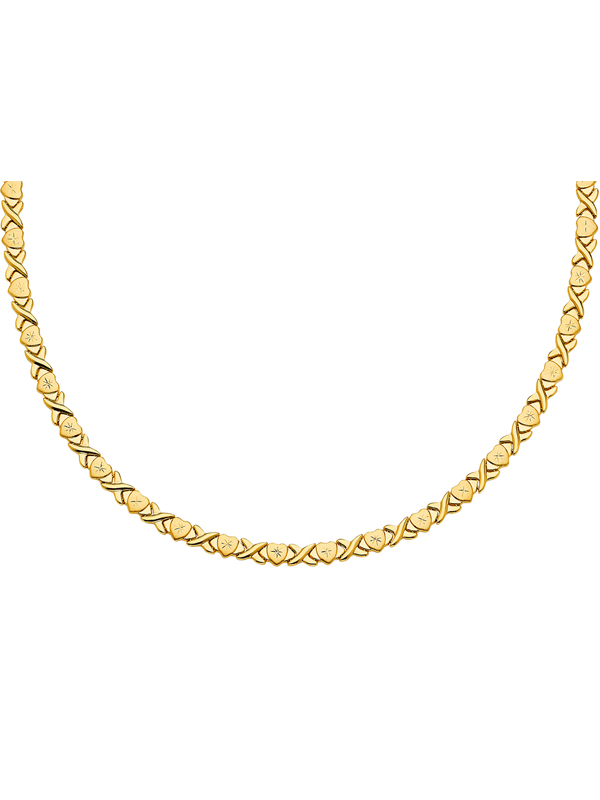14k Yellow Gold Stampato Necklace