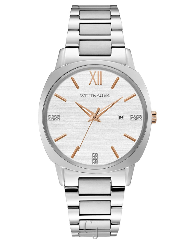 WITTNAUER MONSERRAT SILVER-WHITE DIAL WOMEN'S WATCH WN4112