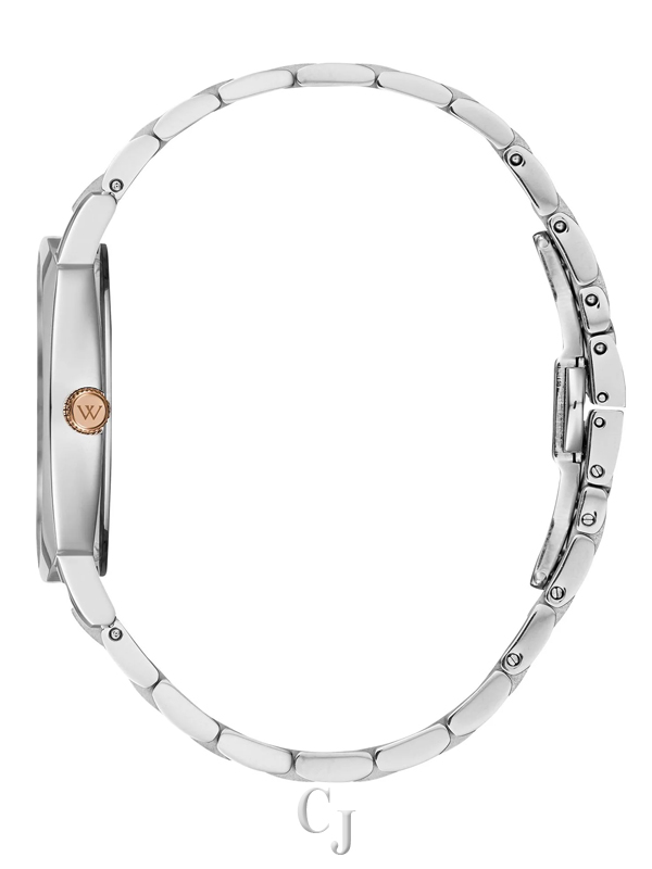 WITTNAUER MONSERRAT SILVER-WHITE DIAL WOMEN'S WATCH WN4112 - Image 2