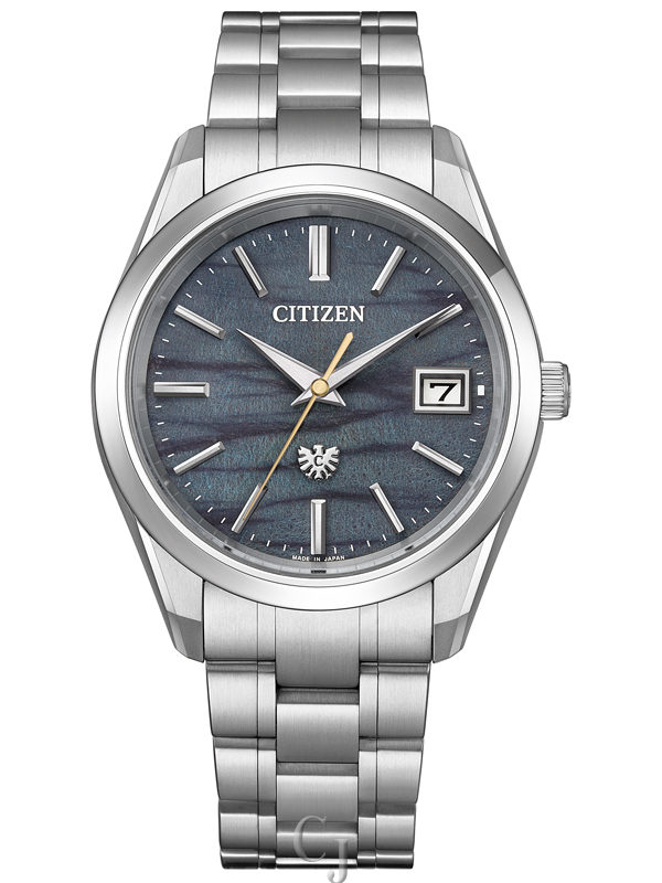 CITIZEN BLUE DIAL SUPER TITANIUM WATCH AQ4100-65L