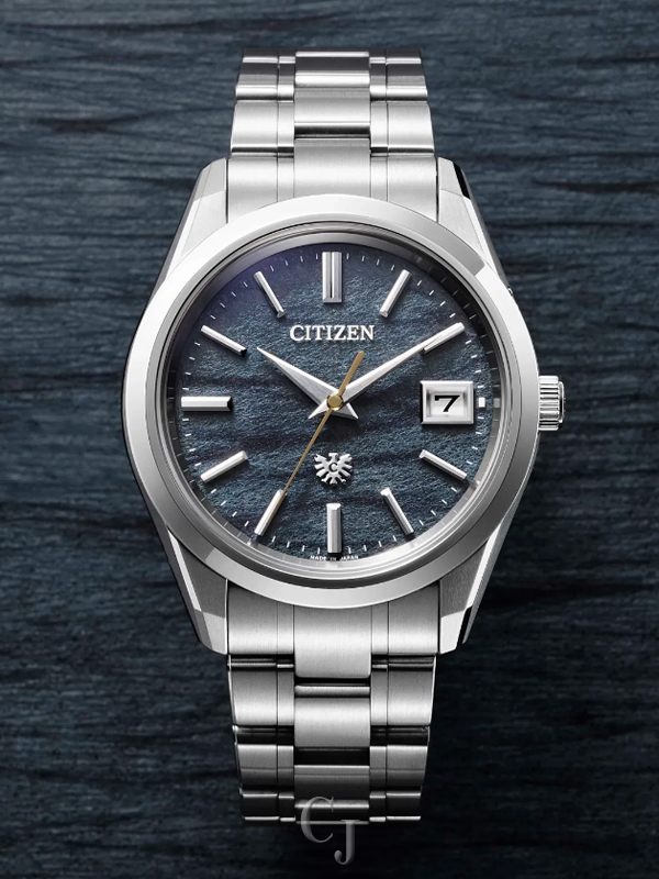 CITIZEN BLUE DIAL SUPER TITANIUM LIMITED EDITION WATCH AQ4100-65L - Image 5