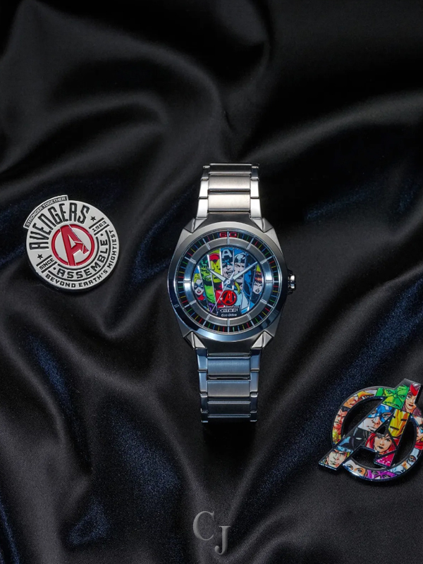 CITIZEN LIMITED EDITION AVENGERS MULTIPLE COLOR DIAL MEN’S WATCH AW2080-64W - Image 7