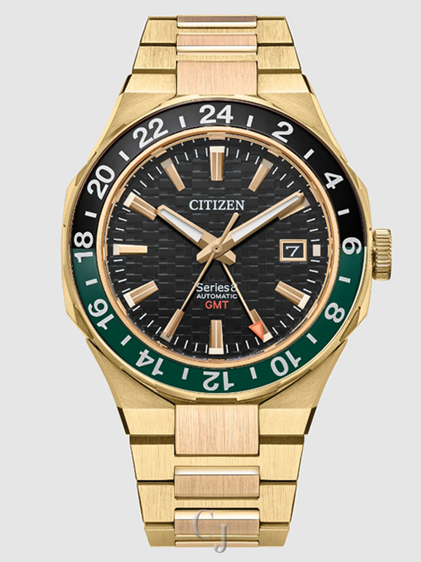 CITIZEN SERIES8 880 GMT BLACK DIAL MEN’S AUTOMATIC WATCH NB6033-51E