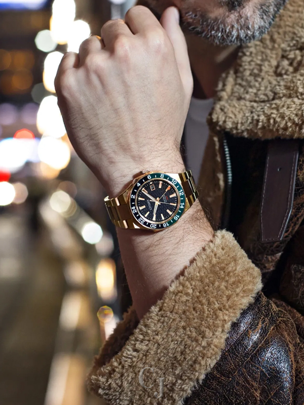 CITIZEN SERIES8 880 GMT BLACK DIAL MEN’S AUTOMATIC WATCH NB6033-51E - Image 4