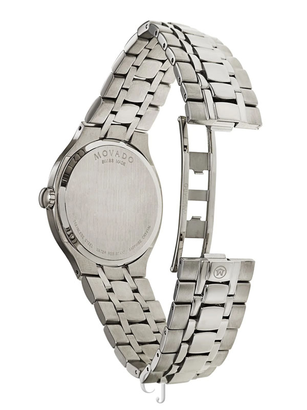 MOVADO BLACK DIAL MEN’S WATCH 0606367 - Image 2