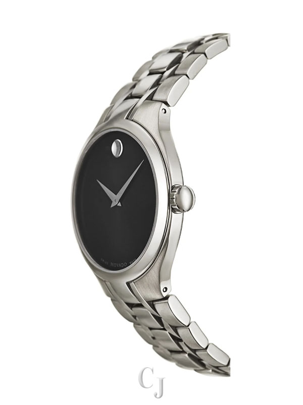 MOVADO BLACK DIAL MEN’S WATCH 0606367 - Image 3