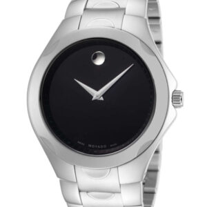 MOVADO LUNO BLACK DIAL MEN’S WATCH 0606378