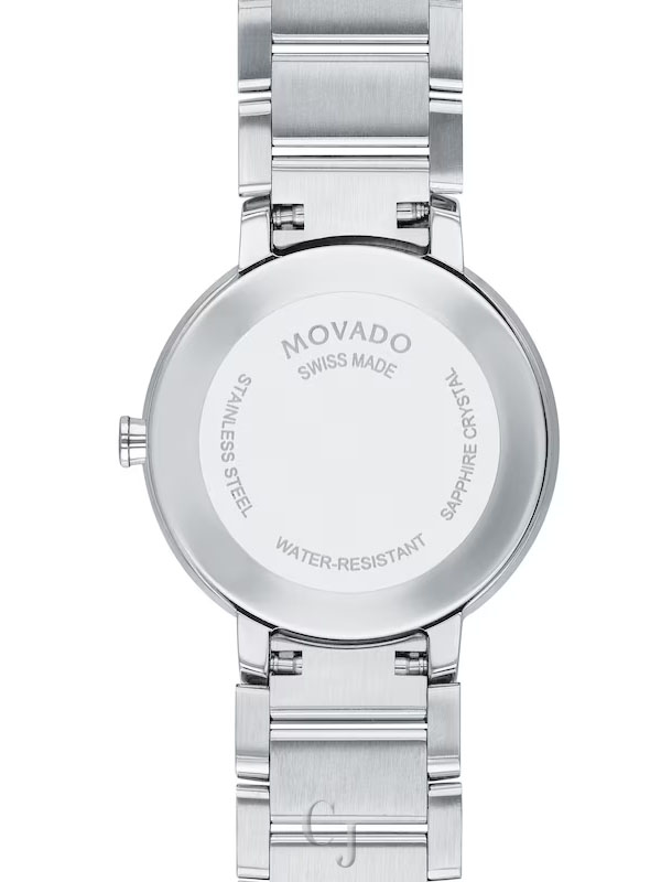 Movado Sapphire Silver-Tone Dial Women’s Watch 0607547 - Image 3