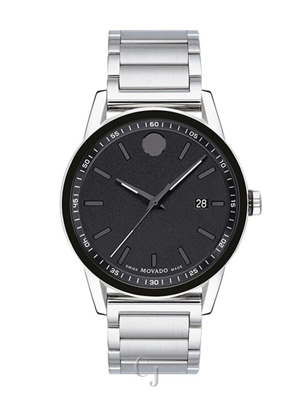 MOVADO MUSEUM BLACK DIAL MEN’S WATCH 0607557