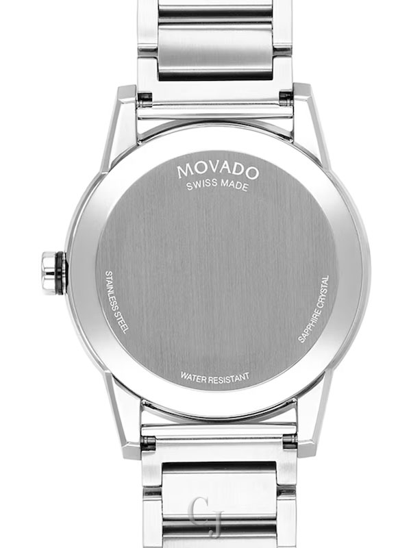 MOVADO MUSEUM BLACK DIAL MEN’S WATCH 0607557 - Image 3
