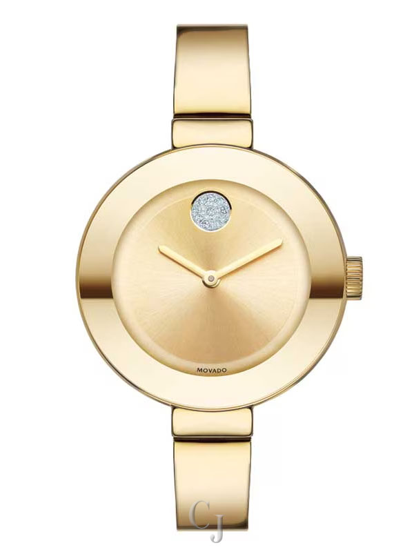 MOVADO TREND GOLD-TONE DIAL WOMEN’S WATCH 3600201