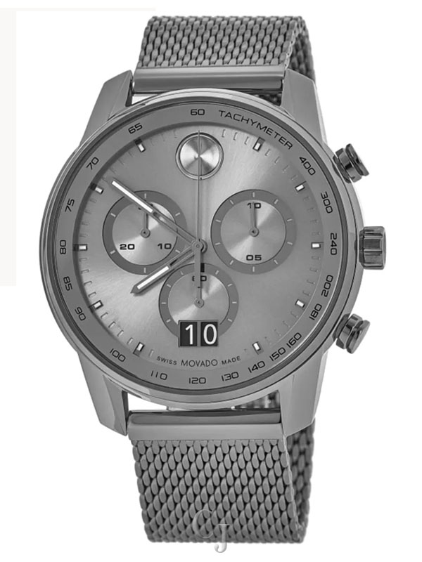 MOVADO PRESTIGE GRAY DIAL CHRONOGRAPH MEN’S WATCH 3600910